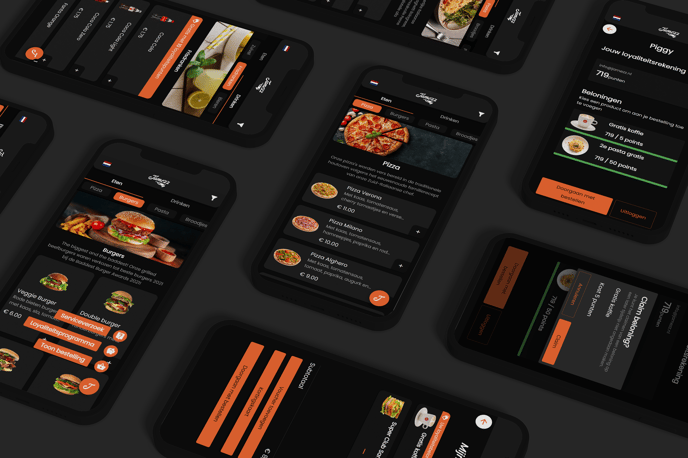Mockup Piggy QR